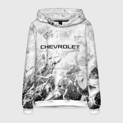 Мужская толстовка 3D Chevrolet white graphite
