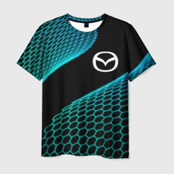 Mazda electro hexagon – Мужская футболка 3D с принтом купить со скидкой в -26%