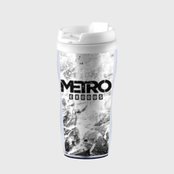Термокружка-непроливайка Metro Exodus white graphite