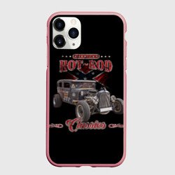 Чехол для iPhone 11 Pro Max матовый Классический хот-род в rat стиле