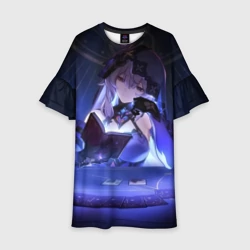 Детское платье 3D Honkai Star Rail Black Swan