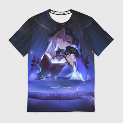 Мужская футболка 3D Honkai Star Rail Black Swan