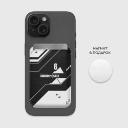 Картхолдер Magsafe магнитный Rainbow six geometry - фото 2