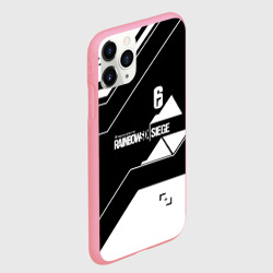 Чехол для iPhone 11 Pro Max матовый Rainbow six geometry - фото 2