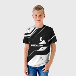 Детская футболка 3D Rainbow six geometry - фото 2