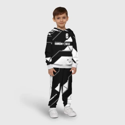 Детский костюм с толстовкой 3D Rainbow six geometry - фото 2