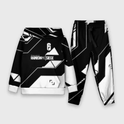 Детский костюм с толстовкой 3D Rainbow six geometry