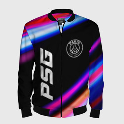 Мужской бомбер 3D PSG speed game lights