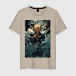 Ван-Пис Санджи  – Мужская футболка хлопок с принтом купить со скидкой в -20%