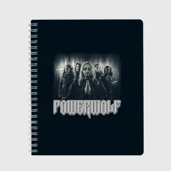 Тетрадь Powerwolf band grey
