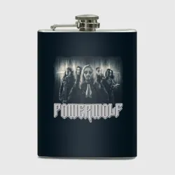 Фляга Powerwolf band grey