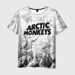 Мужская футболка 3D Arctic Monkeys white graphite