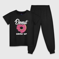Grow up donut – Пижама из хлопка с принтом купить со скидкой в -9%