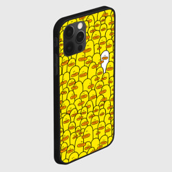 Чехол для iPhone 12 Pro Max Прикольные жёлтые утята - фото 2