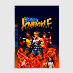 Постер Bare knuckle - streets of rage     