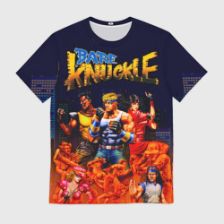 Мужская футболка 3D Bare knuckle - streets of rage     