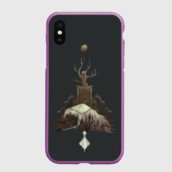 Чехол для iPhone XS Max матовый Bloodborne Bosses - Викарий Амелия