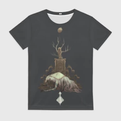 Женская футболка 3D Bloodborne Bosses - Викарий Амелия