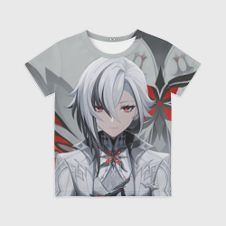 Детская футболка 3D Arlecchino Genshin Impact