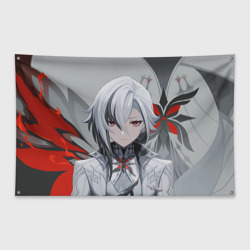 Arlecchino Genshin Impact – Флаг-баннер с принтом купить