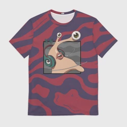 Мужская футболка 3D Правая рука Шиничи - Паразит: Учение о жизни