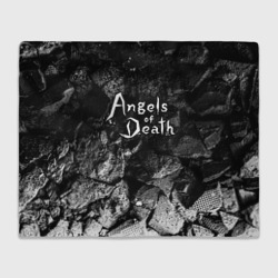 Плед 3D Angels of Death black graphite