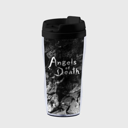 Термокружка-непроливайка Angels of Death black graphite