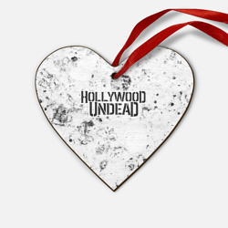 Деревянная игрушка Сердце Hollywood Undead dirty ice