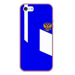 Россия спортивный стиль – Чехол для iPhone 5/5S матовый с принтом купить
