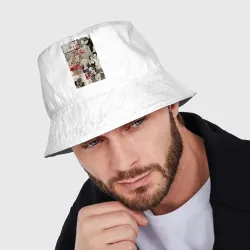 Мужская панама хлопок Нана Осаки коллаж - фото 2