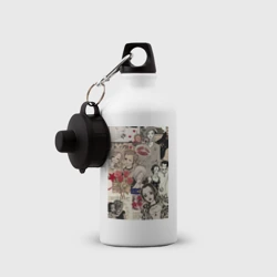 Бутылка спортивная Нана Осаки коллаж - фото 2