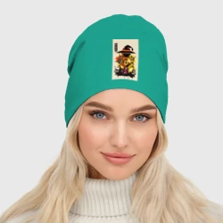 Женская шапка демисезонная Этот замечательный мир Мэгумин - фото 2