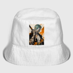 Мужская панама хлопок Ван-Пис Зоро Ророноа фехтовальщик
