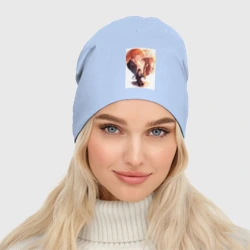 Женская шапка демисезонная Корзинка фруктов Тору Хонда - фото 2