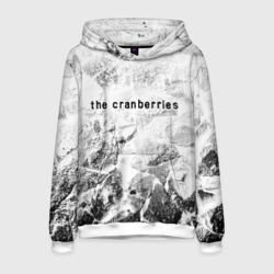 Мужская толстовка 3D The Cranberries white graphite