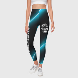 Леггинсы 3D Goblin Slayer неоновые лампы - фото 2