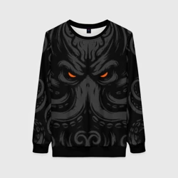 Женский свитшот 3D Иллитид иллюстрация