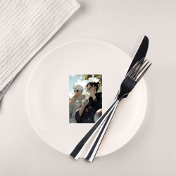 Тарелка Магическая битва Сатору Годзё Сугуру Гэто друзья