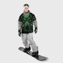 Накидка на куртку 3D Ктулху иллюстрация