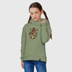 Детское худи Oversize хлопок Рамен и креветка - фото 2