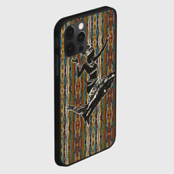 Чехол для iPhone 12 Pro Max Девушка африканка в танце - фото 2