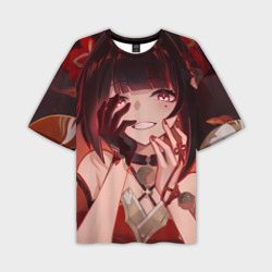 Мужская футболка oversize 3D Honkai Star Rail Sparkle smile