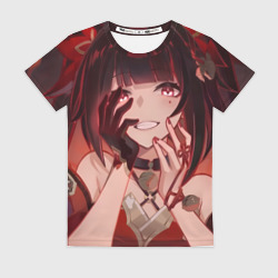 Женская футболка 3D Honkai Star Rail Sparkle smile