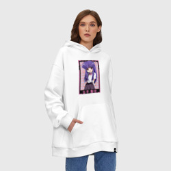 Худи SuperOversize хлопок Когда плачут цикады Рика Фурудэ  духовный лидер - фото 2