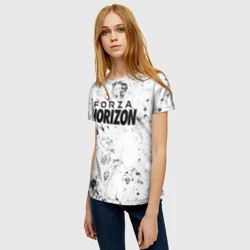 Женская футболка 3D Forza Horizon dirty ice - фото 2