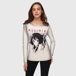 Женский лонгслив 3D Megumin best waifu - фото 2