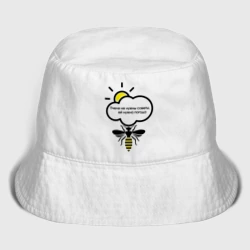 Детская панама хлопок Пчела погода солнце лето