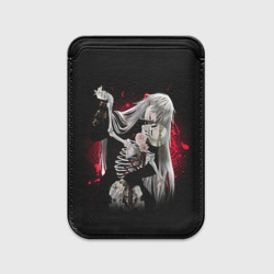 Картхолдер Magsafe магнитный Темный дворецкий Гробовщик танцует со скелетом