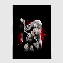 Постер Темный дворецкий Гробовщик танцует со скелетом