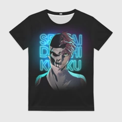 Женская футболка 3D Боевой отряд Полный провал Комбатант Ди и Хибики